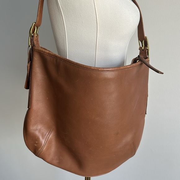 VTG Y2K Coach 9213 Made In USA Legacy East Hobo Cowhide Leather Shoulder Bag - Picture 1 of 10